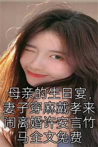 母亲的生日宴，妻子穿麻戴孝来闹离婚许安言竹马全文免费